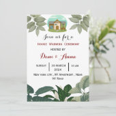 新築祝い 招待状 (スタンド正面)