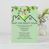 新築祝い 招待状 新築パーティー 招待状 新築 (スタンド正面)