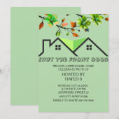 新築祝い 招待状 新築パーティー 招待状 新築 (正面/裏面)