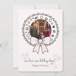 新築祝い　新ホームお披露目ハoliday引越し発表 シーズンカード