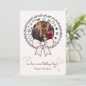 新築祝い　新ホームお披露目ハoliday引越し発表 シーズンカード (スタンド正面)