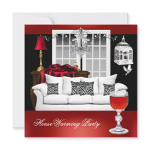 新築祝い 赤 白 黒 シャンデリア