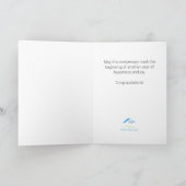 新築1周年記念 カード (内部)