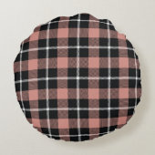 新築 ハンドドローンフラワーデザイン ラウンドクッション (裏面)