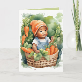 新米の誕生日の招待状 シーズンカード