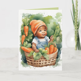 新米の誕生日の招待状 シーズンカード