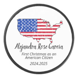 新米アメリカ市民 - アメリカ地図市民の日 アイスホッケーパック