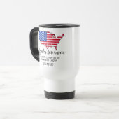 新米アメリカ市民 アメリカ地図 公民権の日 トラベルマグ (正面左)