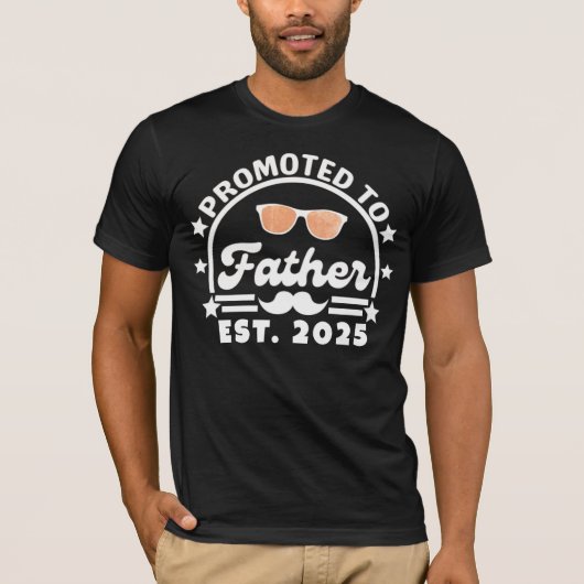 新米パパになる予定 2025年 Tシャツ (正面)