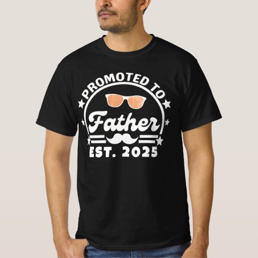 新米パパになる予定 2025年 Tシャツ (正面)