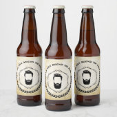 新米パパのためのオリジナルビールラベル ビールラベル (ボトル)