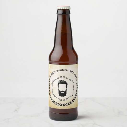 新米パパのためのオリジナルビールラベル ビールラベル (正面)