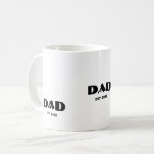 新米パパの記念ギフト コーヒーマグカップ (正面左)