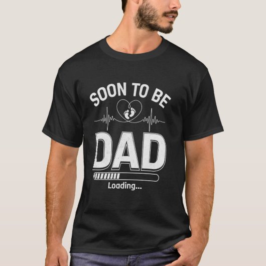 新米パパロード中 お父さん 父の日 M Tシャツ (正面)