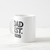 新米パパ2026 誕生 コーヒーマグカップ (正面左)