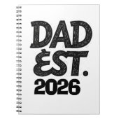 新米パパ2026 誕生 ノートブック (正面)