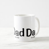 新米パパ プレゼント コーヒーマグカップ (正面右)