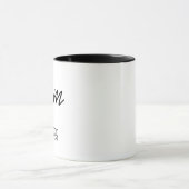 新米ママとパパ Est. コーヒーマグ 初めてのママ マグカップ (中央)