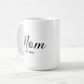 新米ママへのギフト コーヒーマグカップ (正面左)
