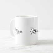 新米ママへのギフト コーヒーマグカップ (正面左)