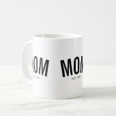 新米ママへのギフト コーヒーマグカップ (正面左)