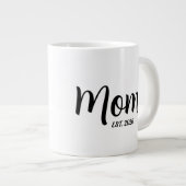 新米ママへのギフト ジャンボコーヒーマグカップ (正面右)