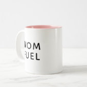 新米ママへのギフト モダンママの活力コーヒーマグ ツートーンマグカップ (正面左)