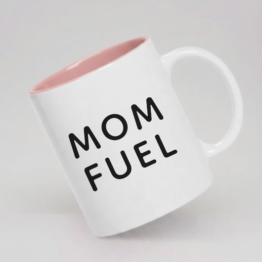 新米ママへのギフト モダンママの活力コーヒーマグ ツートーンマグカップ