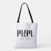 新米ママへのギフト Minimal Mom Established トートバッグ (裏面)