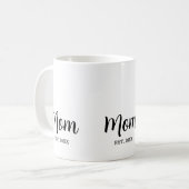新米ママギフト コーヒーマグカップ (正面左)