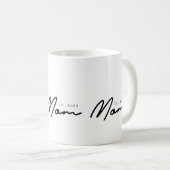 新米ママギフト コーヒーマグカップ (正面右)