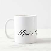 新米ママギフト コーヒーマグカップ (左)