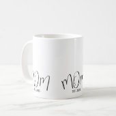 新米ママギフト コーヒーマグカップ (正面左)