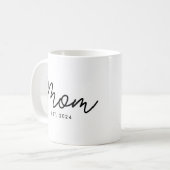 新米ママギフト コーヒーマグカップ (正面左)