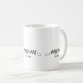 新米ママギフト コーヒーマグカップ (正面右)