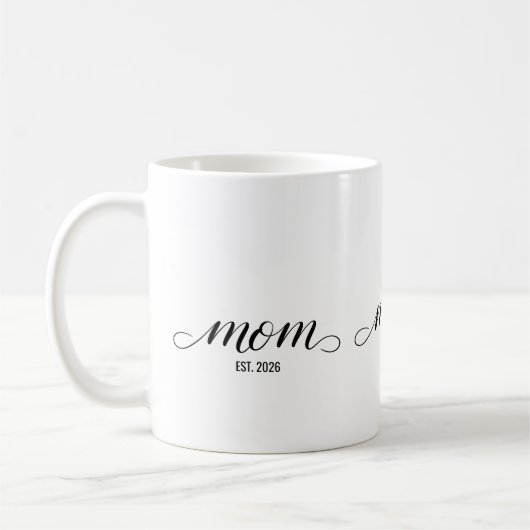 新米ママギフト コーヒーマグカップ (左)