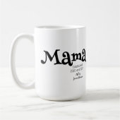 新米ママギフト コーヒーマグカップ (左)