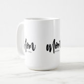 新米ママギフト コーヒーマグカップ (正面左)