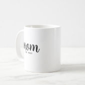 新米ママギフト コーヒーマグカップ (正面左)