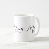 新米ママギフト コーヒーマグカップ (正面右)