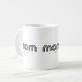 新米ママギフト コーヒーマグカップ (正面左)