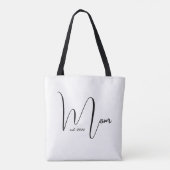 新米ママギフト スクリプトMom Established トートバッグ (裏面)