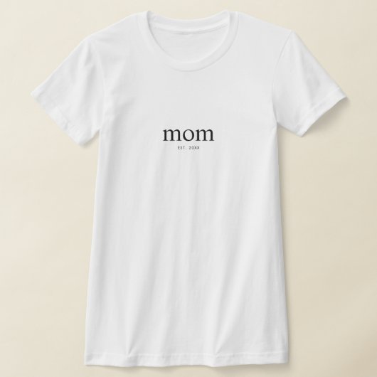新米ママギフト Tシャツ (レイダウン)