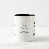新米ママ ツートーンマグカップ (中央)