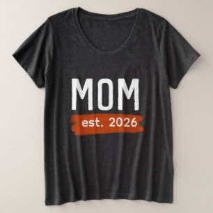 新米ママ - 2026年設立 プラスサイズTシャツ