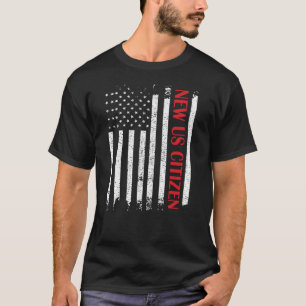 新米市民USA新米市誇りを持った民権 Tシャツ