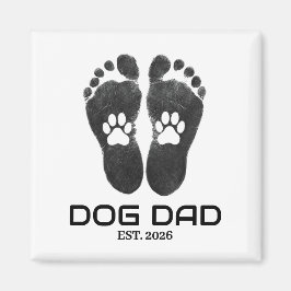 新米犬パパ記念日 マグネット
