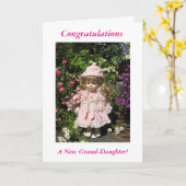 新素晴らししい娘 カード (黄色い花)