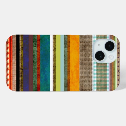 新素晴らししいiPhoneグランギーストライプのアート Case-Mate iPhoneケース (裏面 (横))