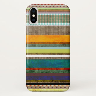 新素晴らししいiPhone Xグランギーストライプのアート iPhone X ケース